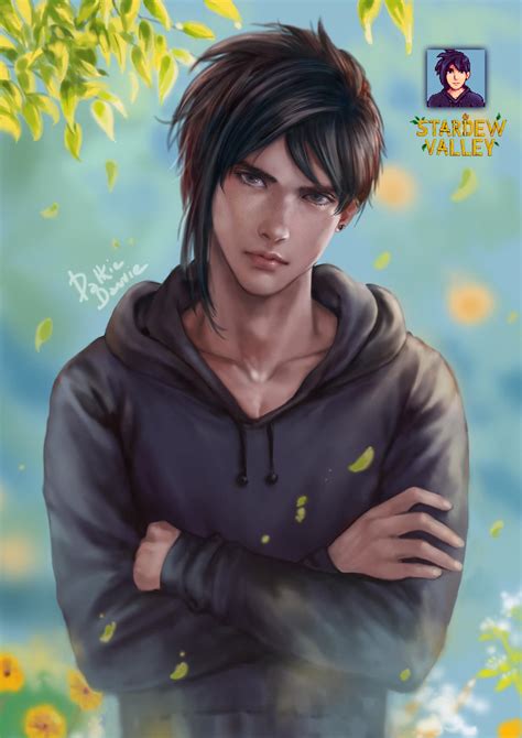 sebastian stardew valley art